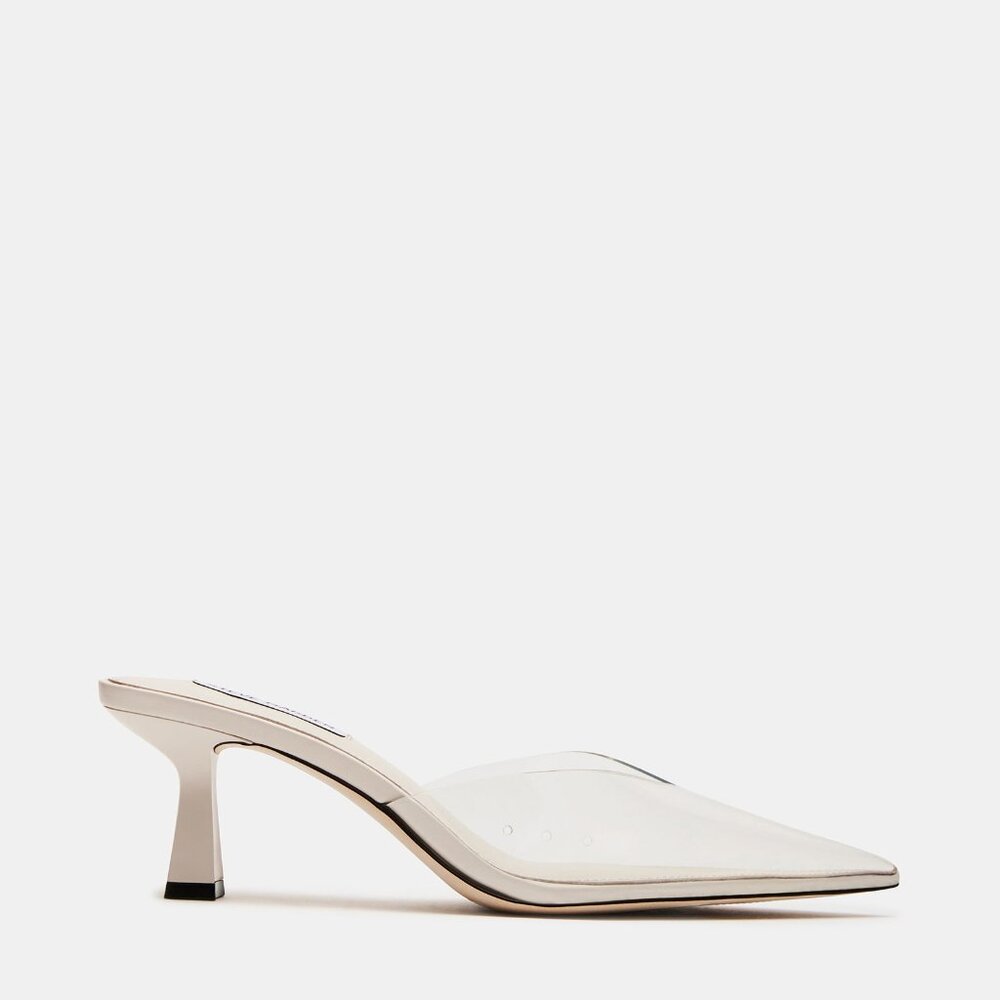 Steve Madden MOD clear~ NIB~ 50% off current retail price!!!